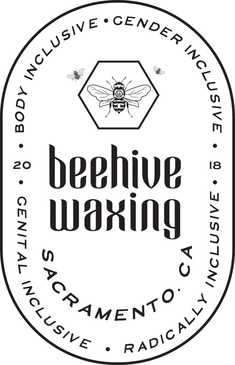 logo for Beehive Waxing